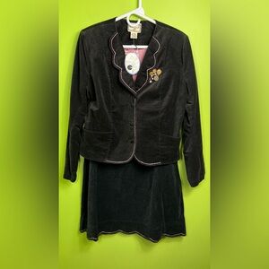 April Cornel vintage suit size M NWT